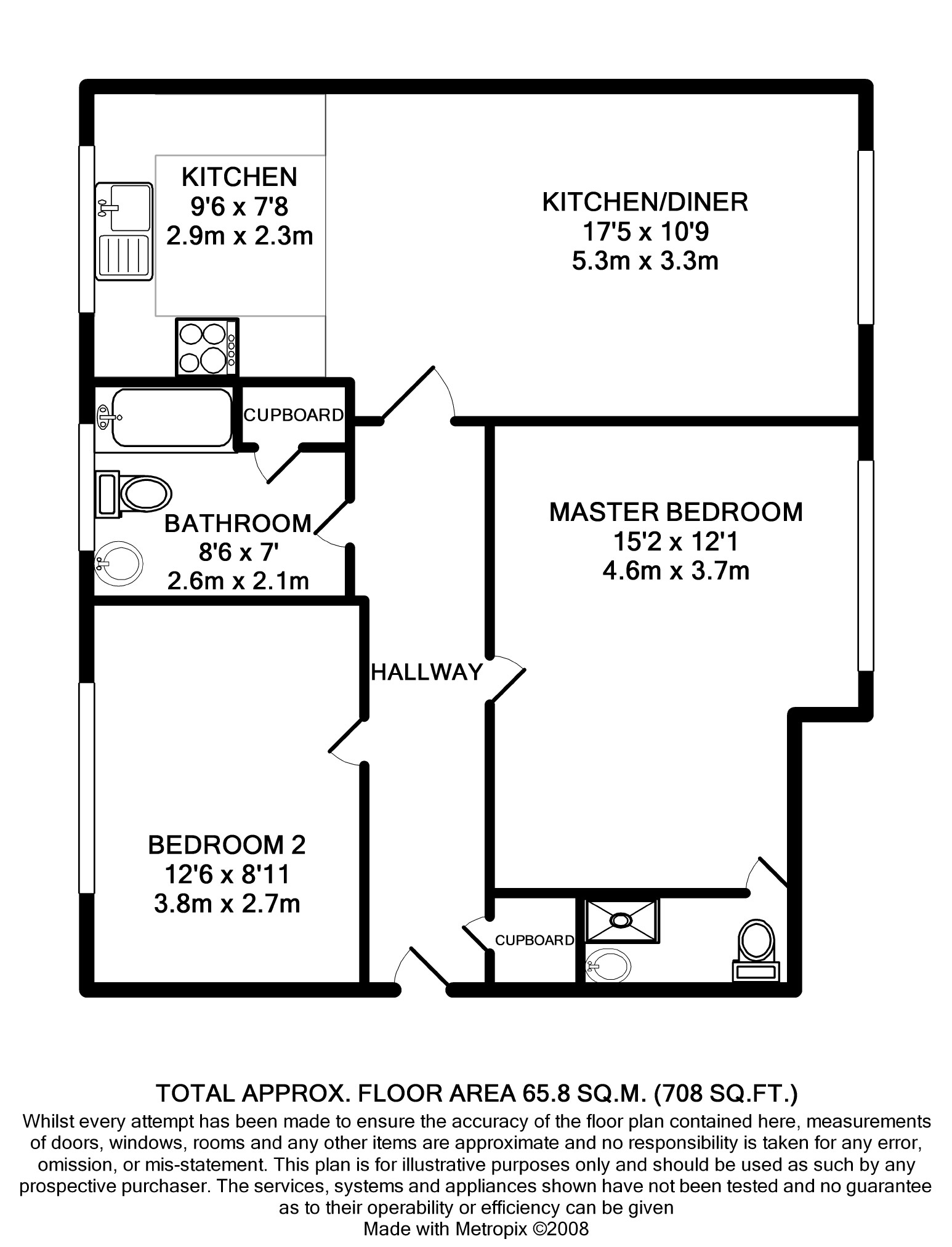 2 Bedrooms Flat to rent in Greenwood Road, Sharston, Manchester M22