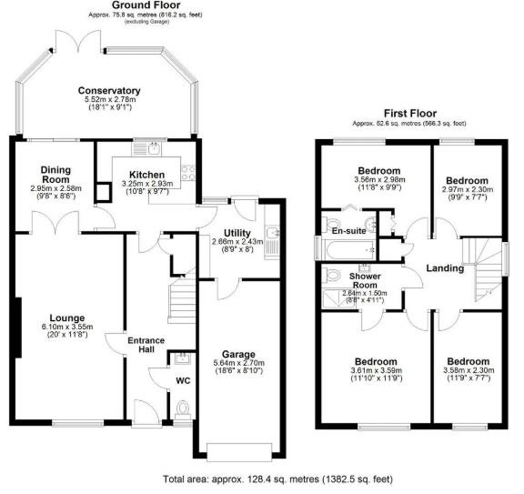 17, Milestone Close, Folkestone floorplan