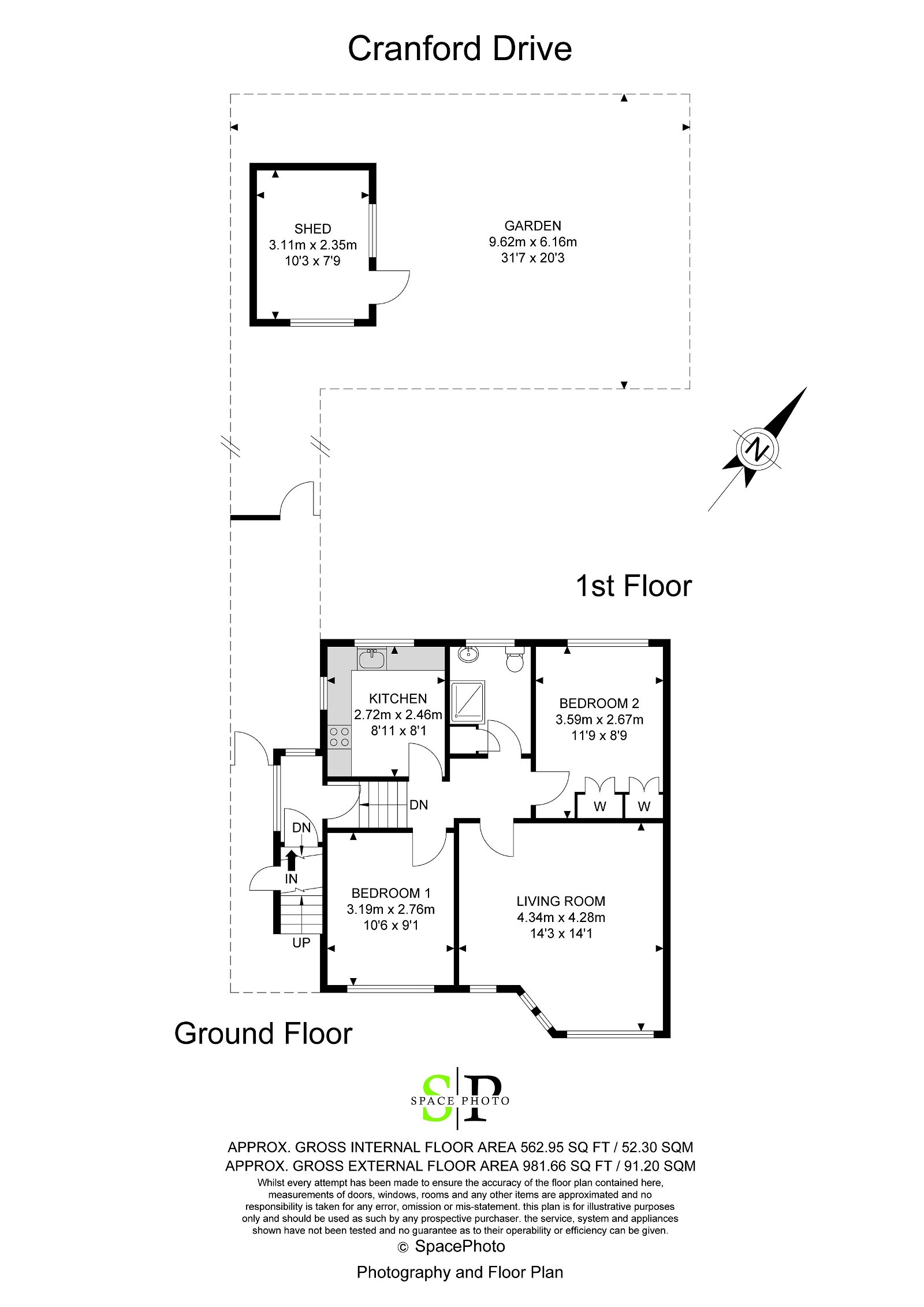 Cranford Drive, Hayes UB3, 2 bedroom for sale 64993989