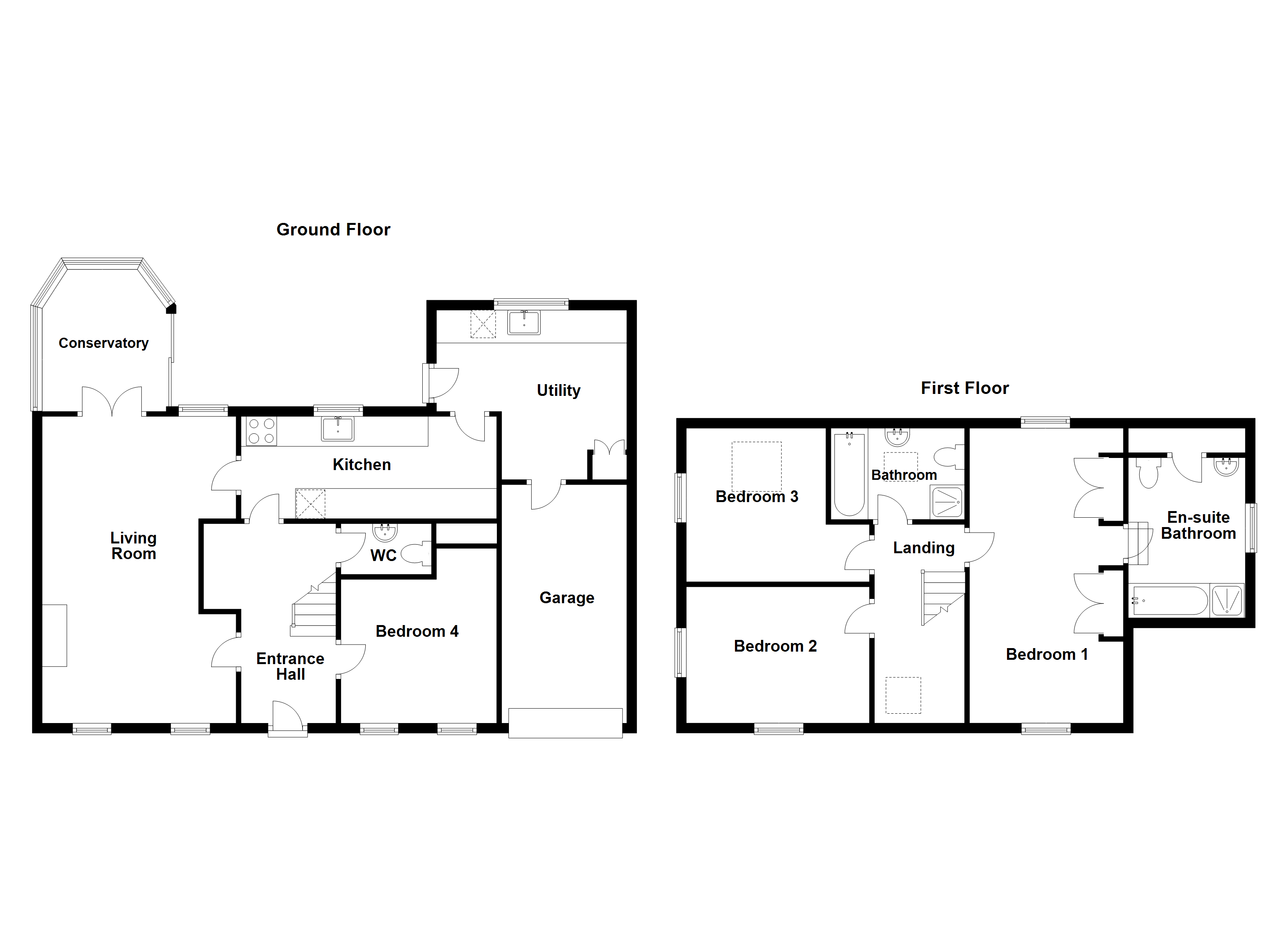 Rue Des Goddards, Guernsey floorplan