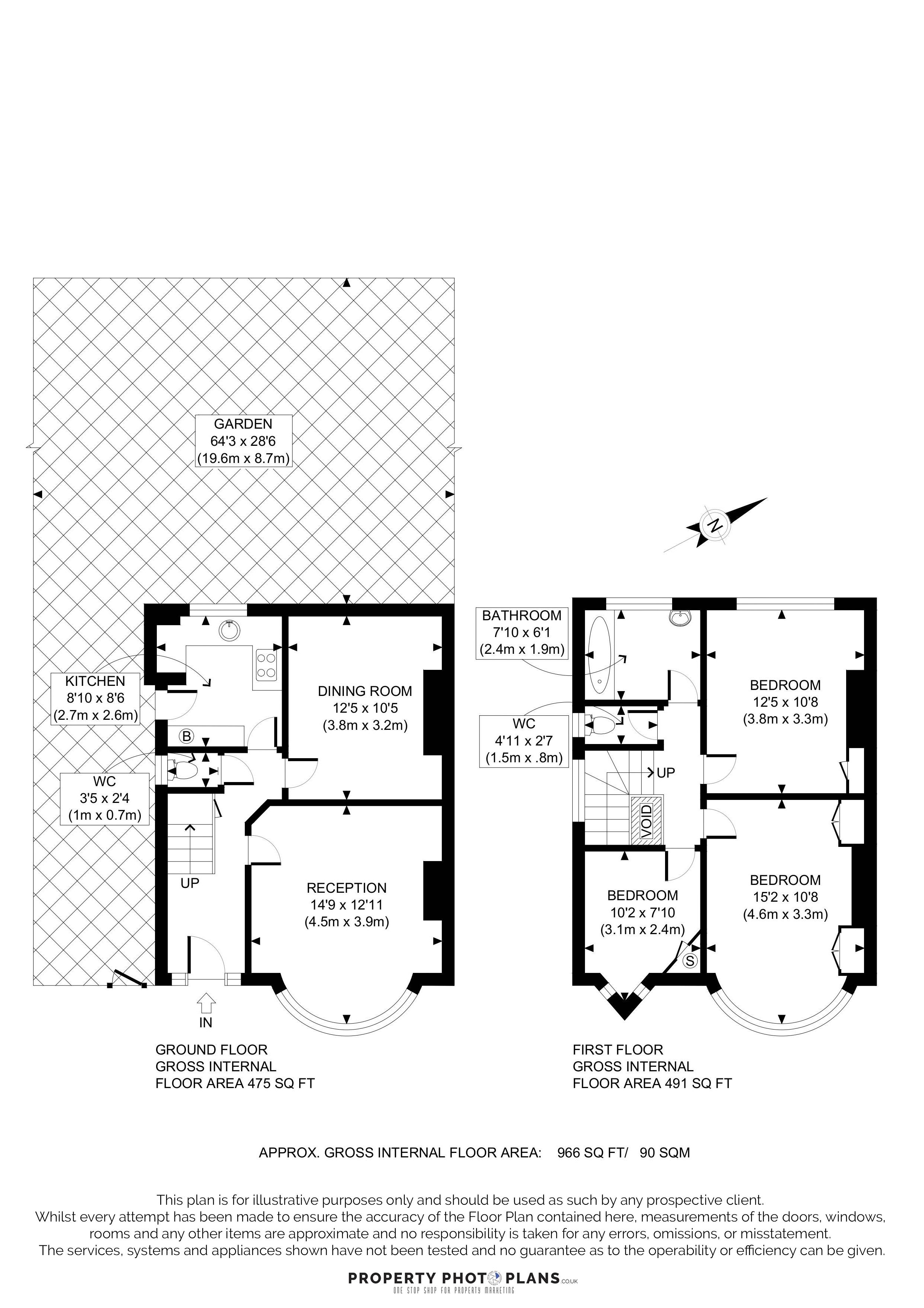 88, Elm Drive, North Harrow floorplan