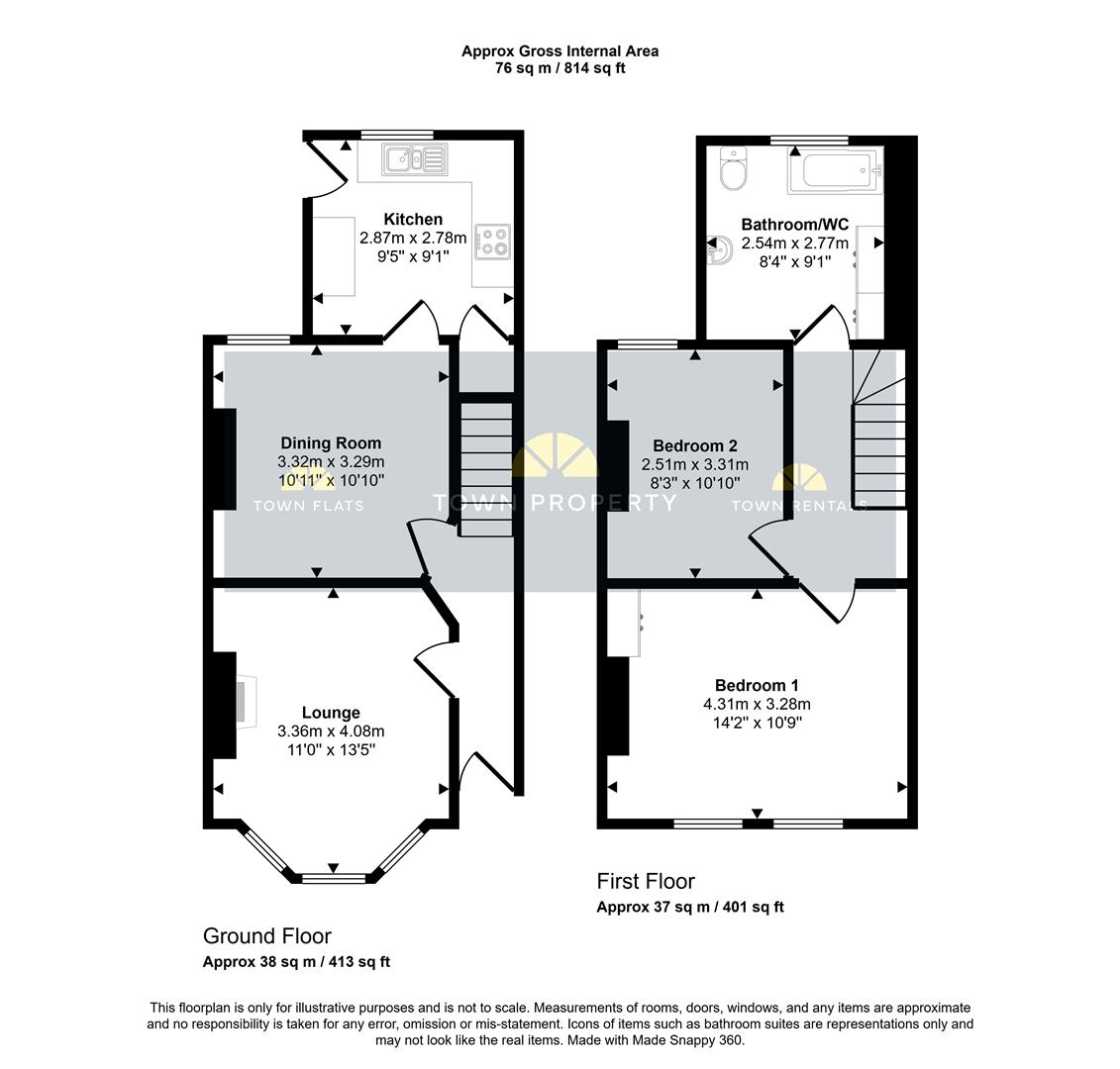 18, Greys Road, Eastbourne floorplan