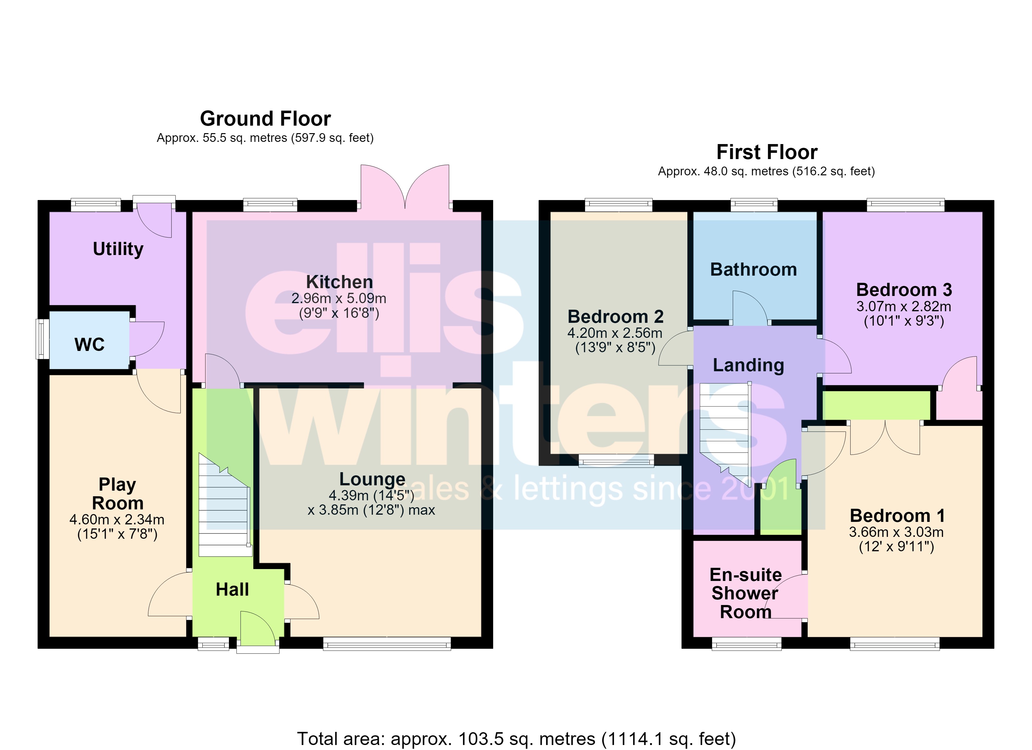 12, Ireton Way, March floorplan