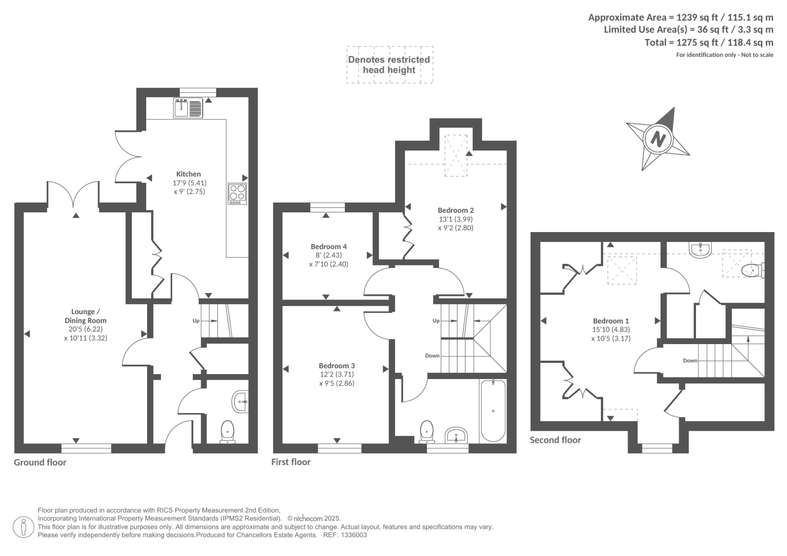 3 MEAD LANE, Witney, Witney floorplan
