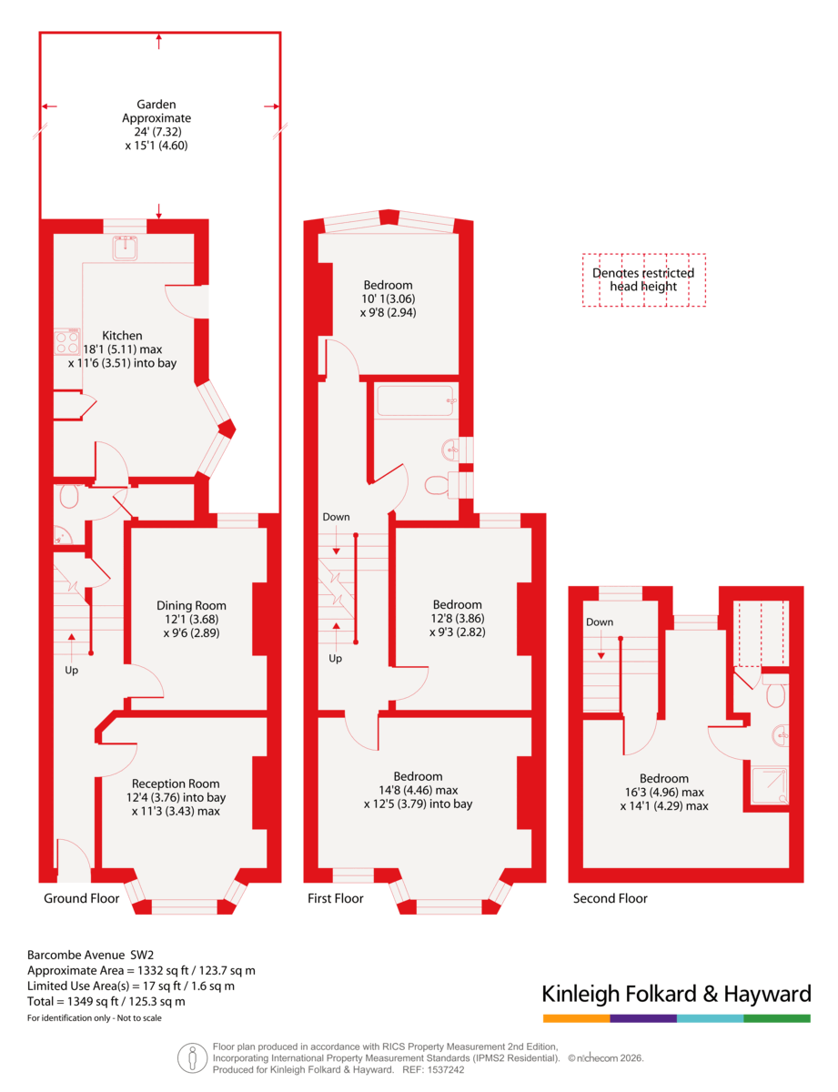 Barcombe Avenue, London floorplan
