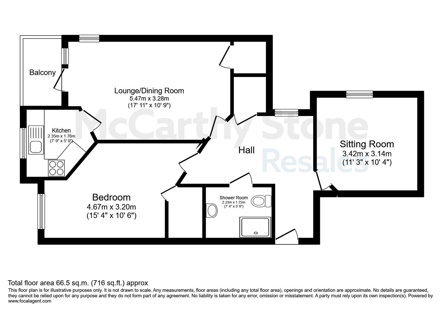 39 Lionheart Court, Sewardstone Road, Waltham Abbey floorplan