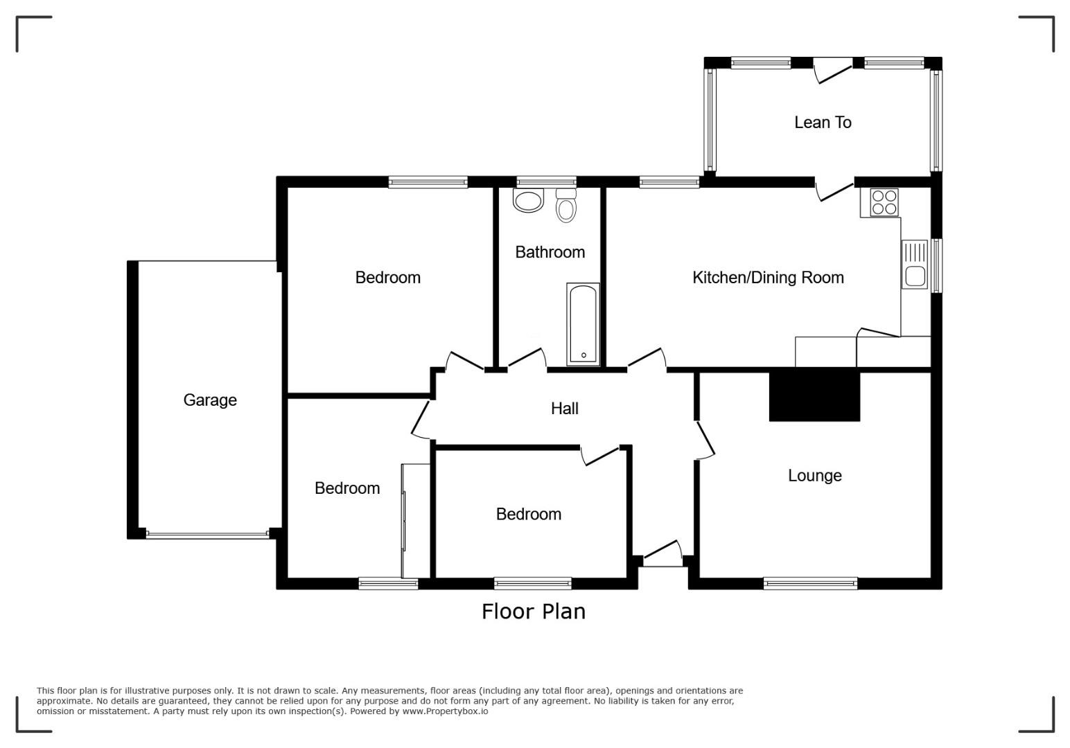 67, Warren Close, Lakenheath floorplan