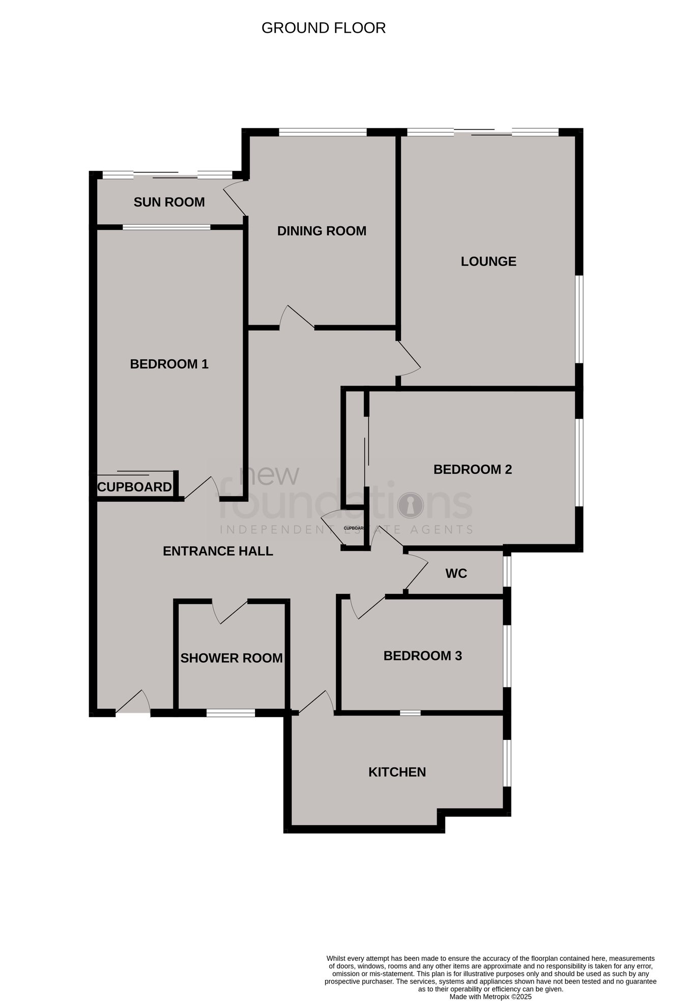 4 St Kitts, West Parade, Bexhill-on-Sea floorplan