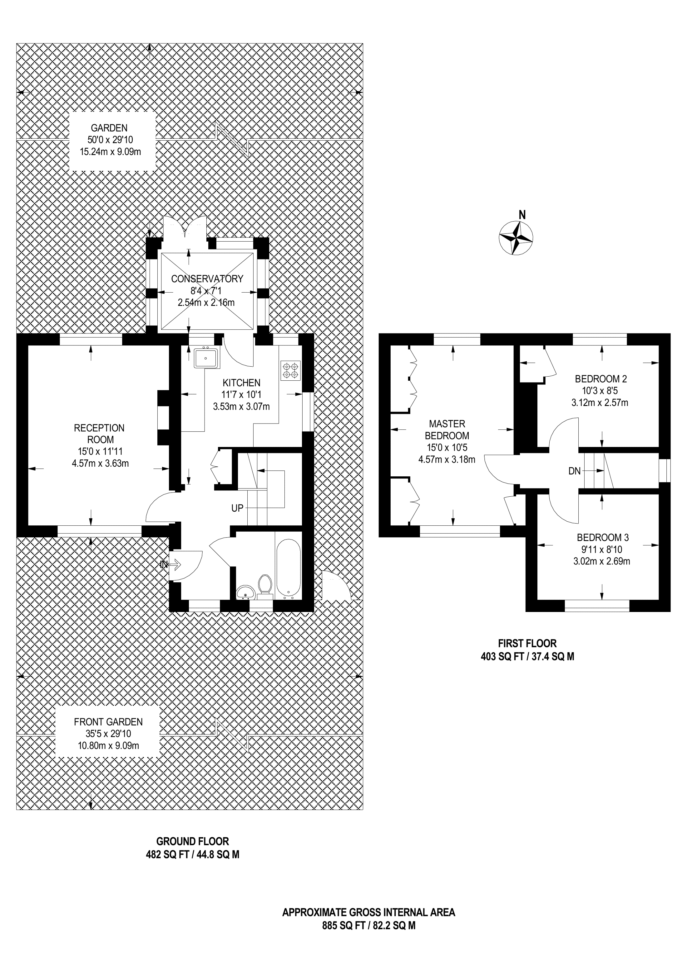 3 Bedrooms  for sale in Woodstock Road, Twickenham, Isleworth TW7