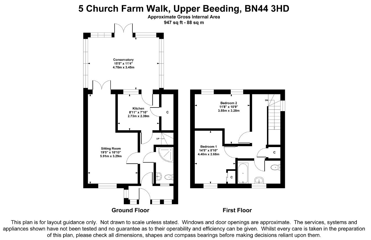 5, Church Farm Walk, Upper Beeding floorplan