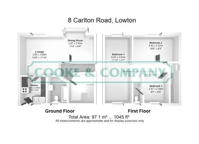 8, Carlton Road, Lowton floorplan