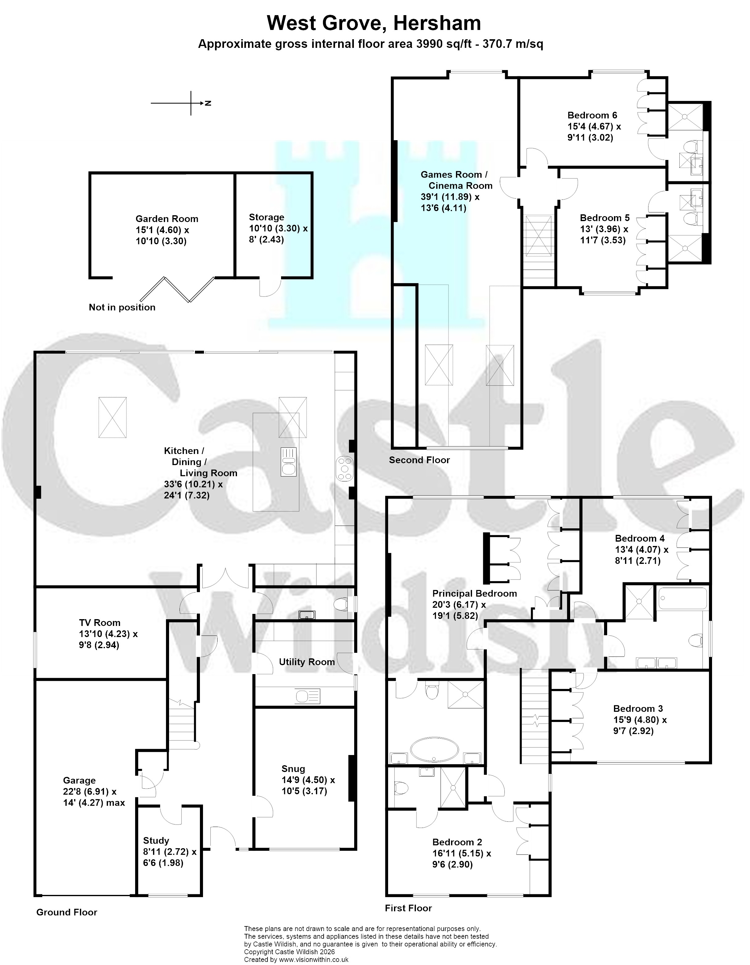 Stonewold, West Grove, Hersham Village floorplan