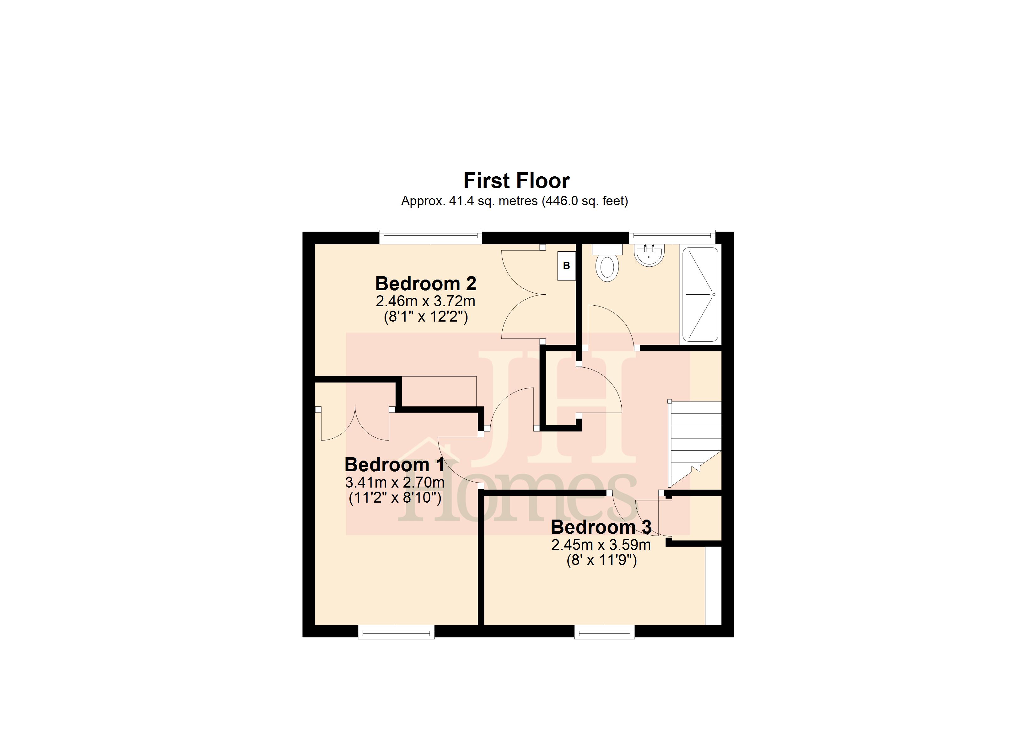 25, Ruskin Avenue, Dalton-in-Furness floorplan