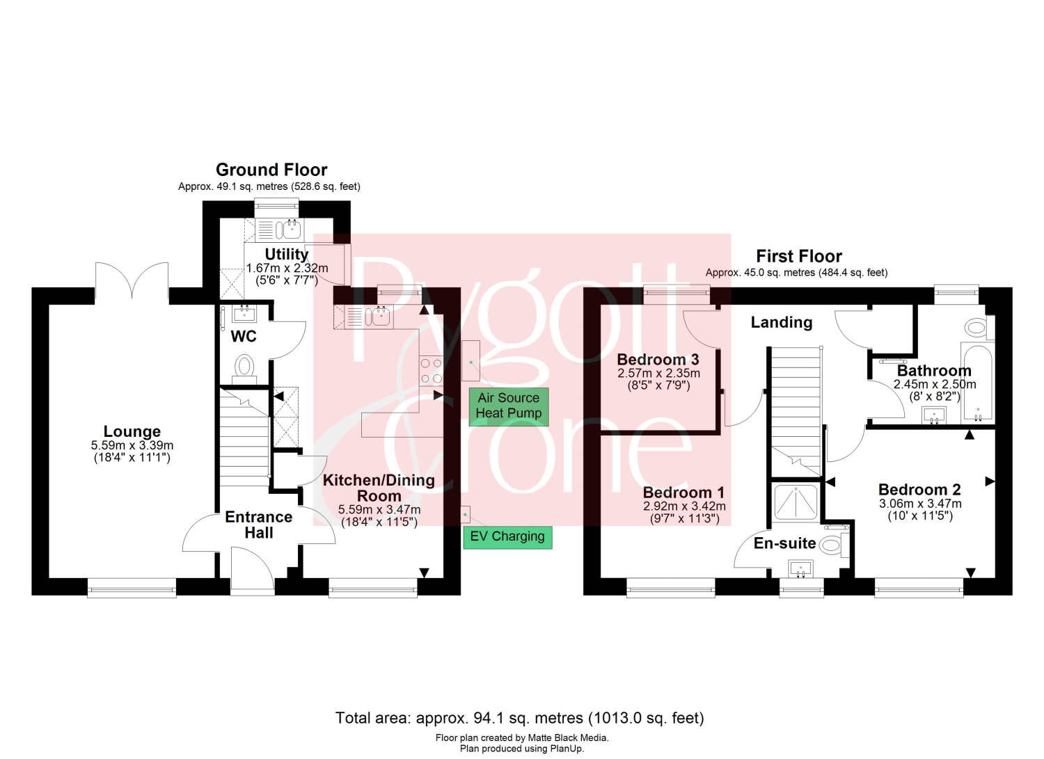 Main Road, Boston floorplan