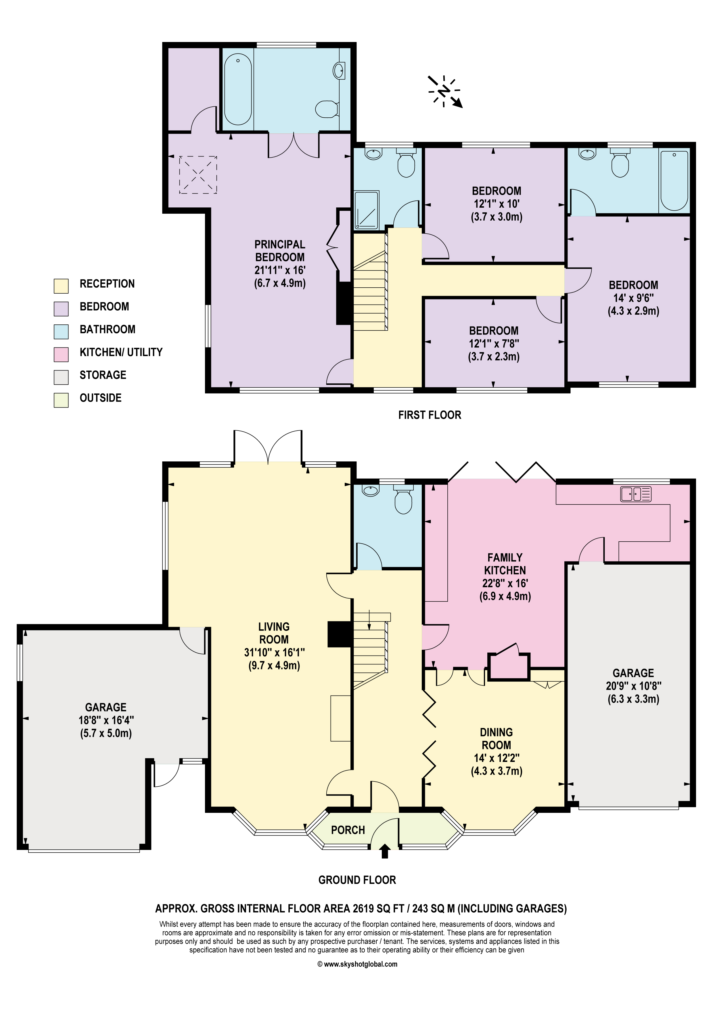 6, Cranes Road, Basingstoke floorplan