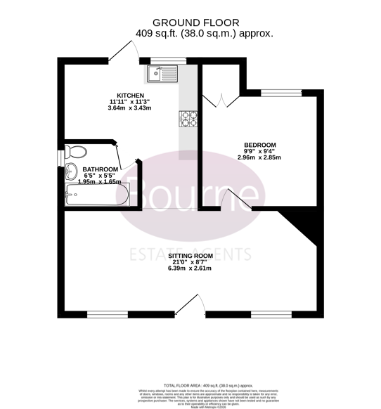 16, London Road, Alton floorplan