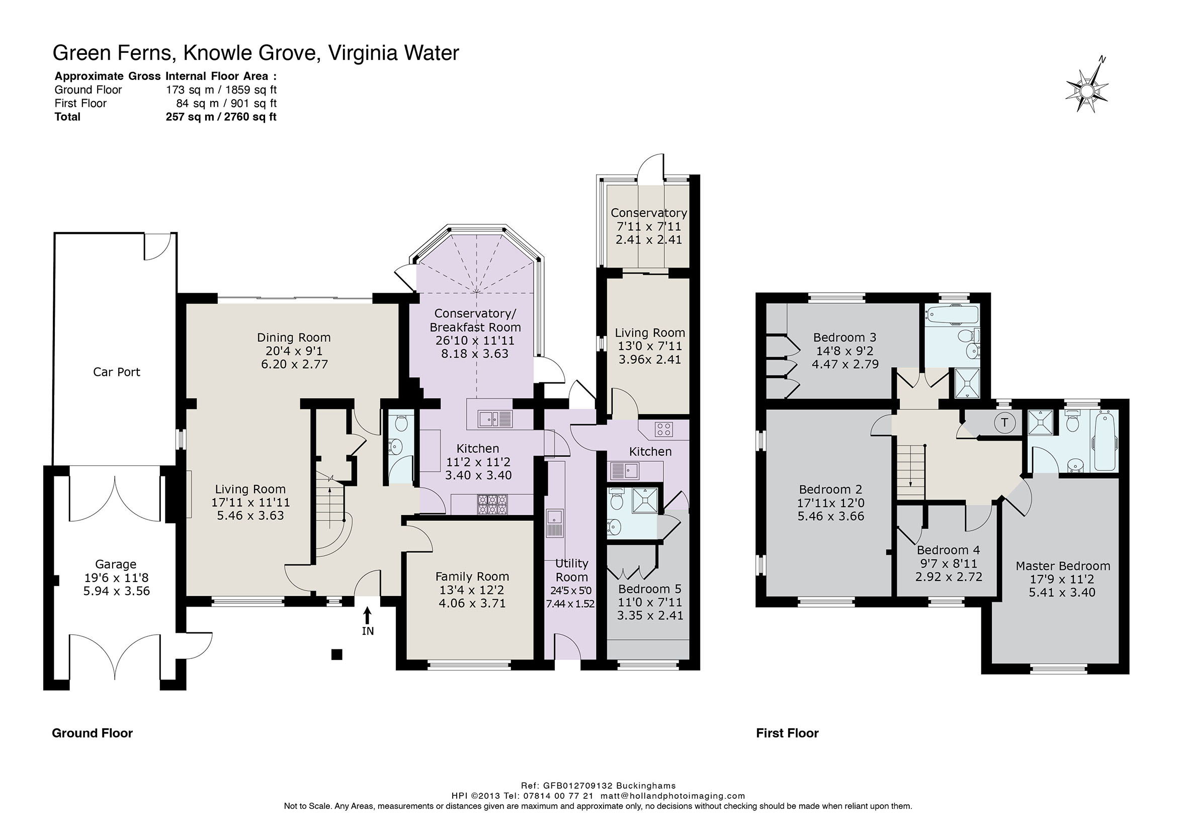 No Data Give, Green Ferns, Virginia Water floorplan