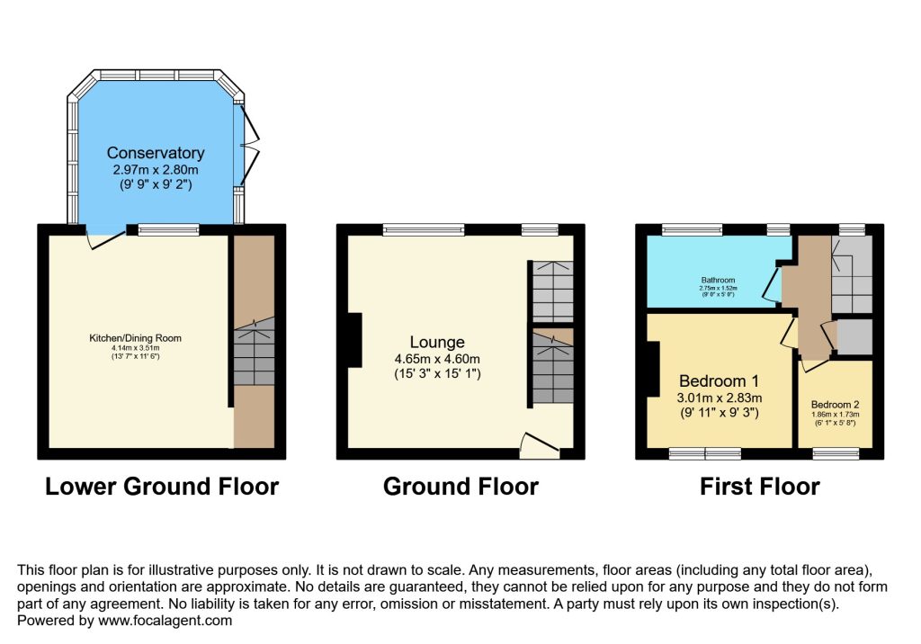 Dam Hill, Huddersfield floorplan