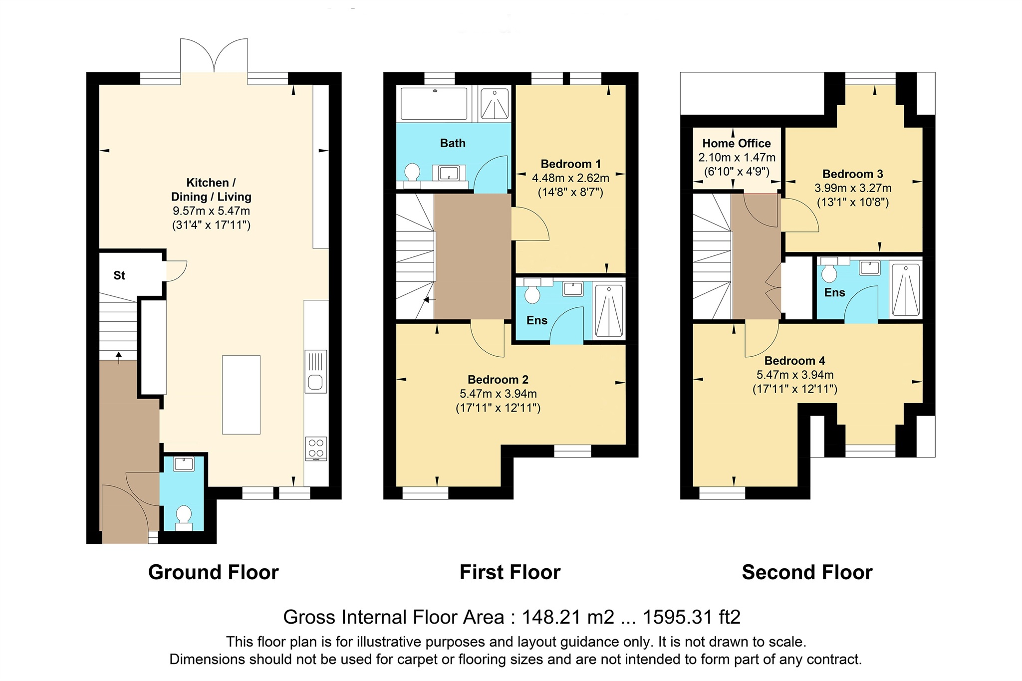 The Ivy, Westfield Lane, Shipley floorplan