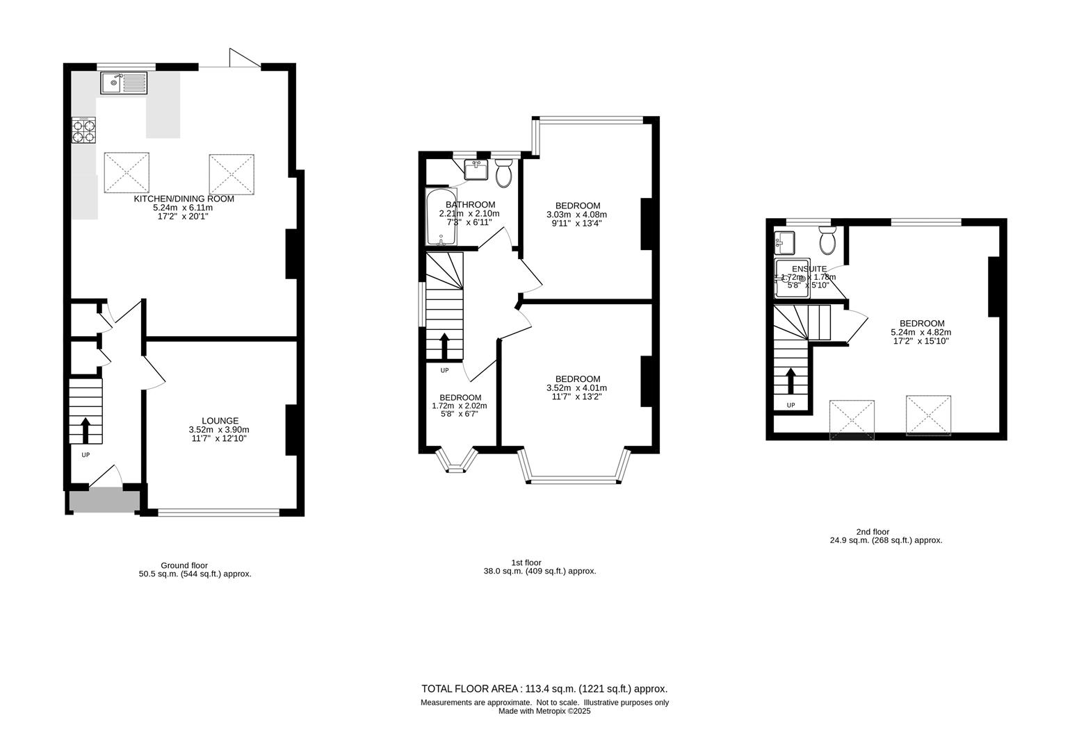 34, Birchwood Avenue, Wallington floorplan