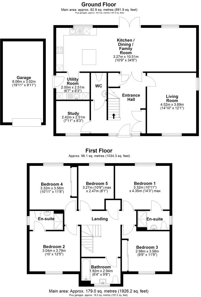 41, Mallard Lane, Cambridge floorplan