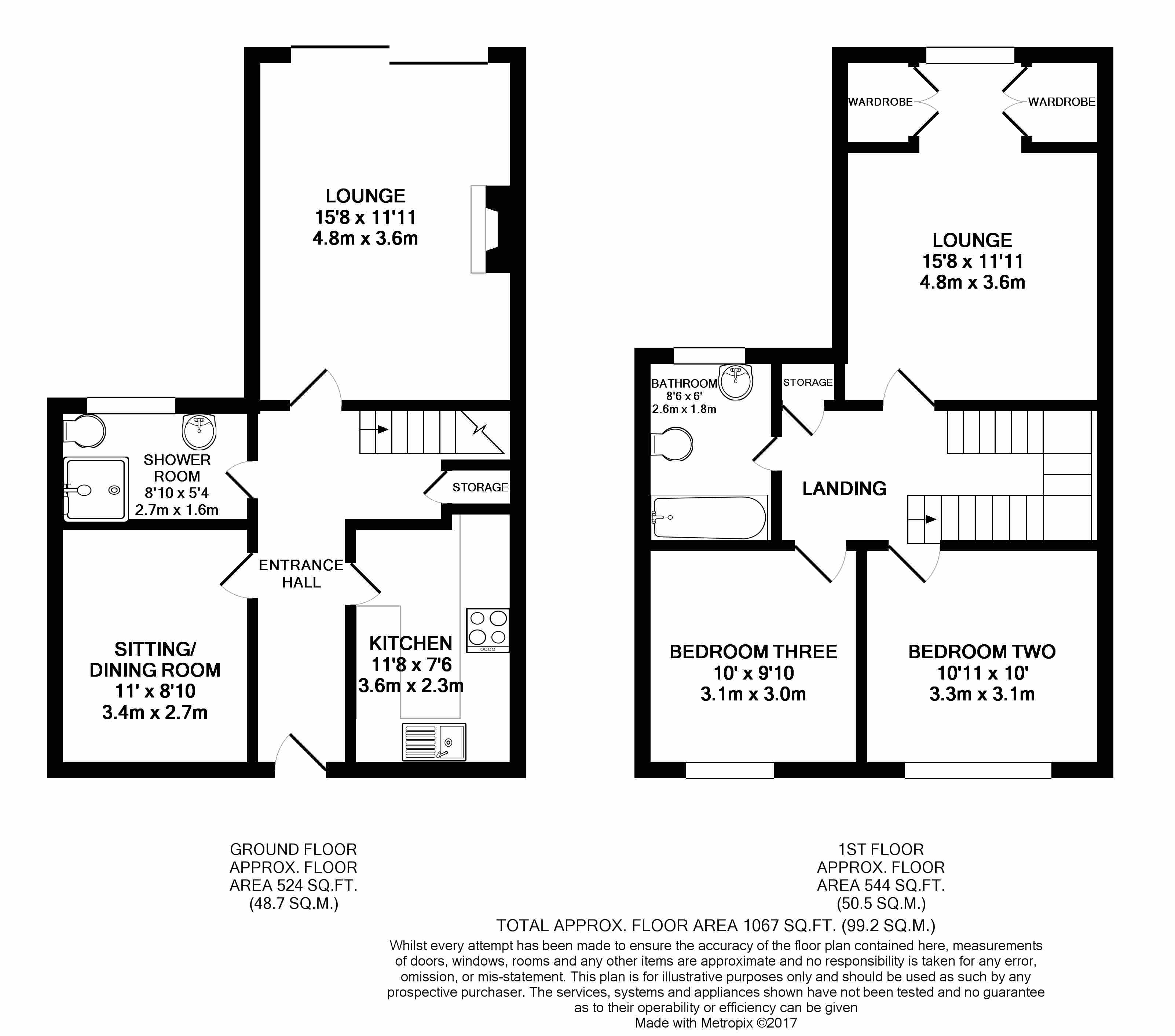 3, Rookery Close, Nantwich floorplan