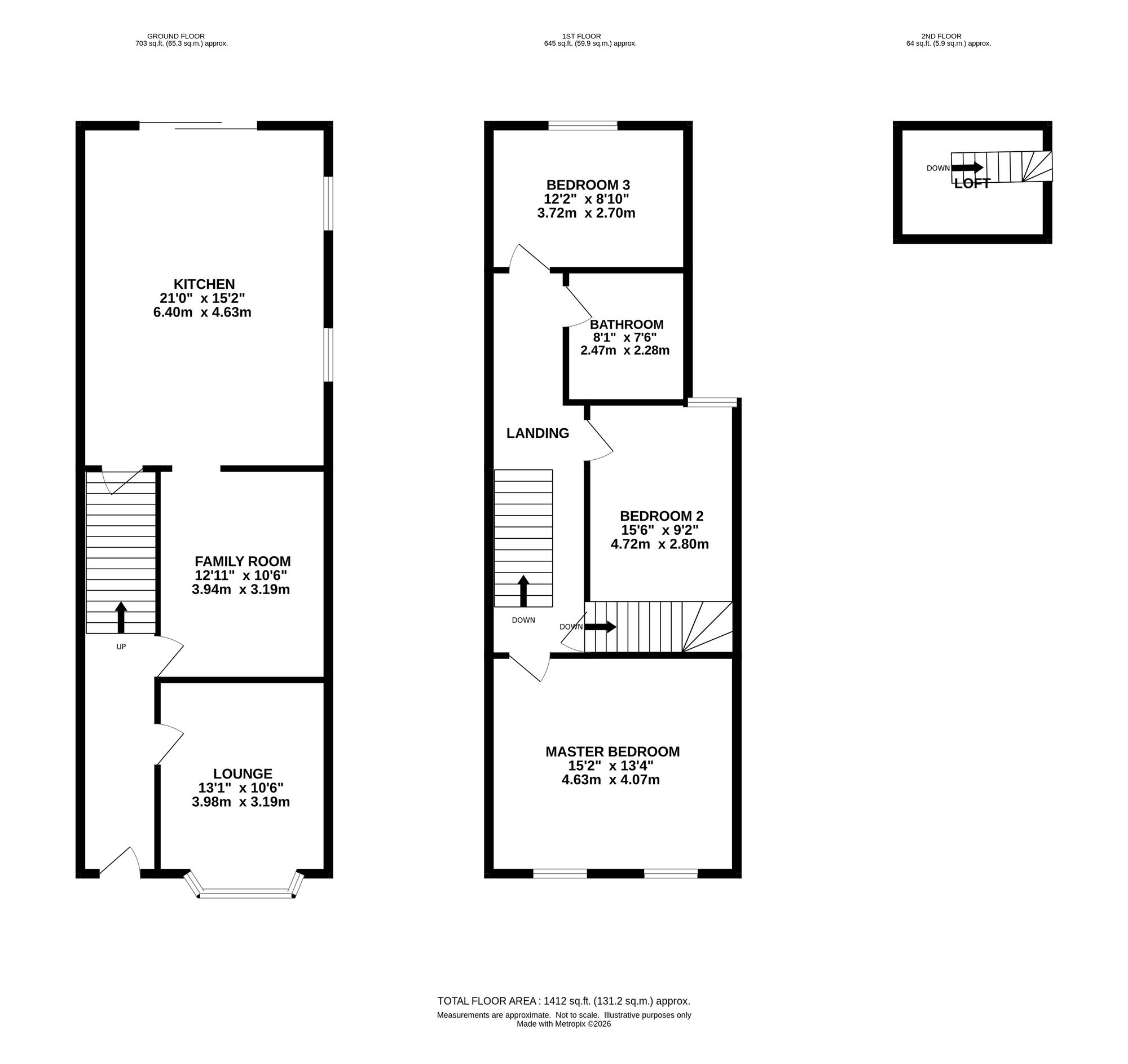 38 Dale Street, Macclesfield floorplan
