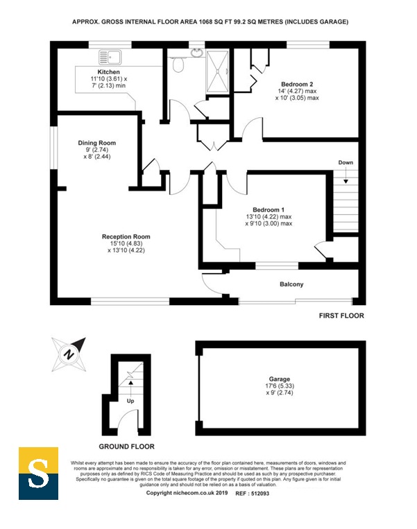 36, Beacon Hill Court, Surrey floorplan