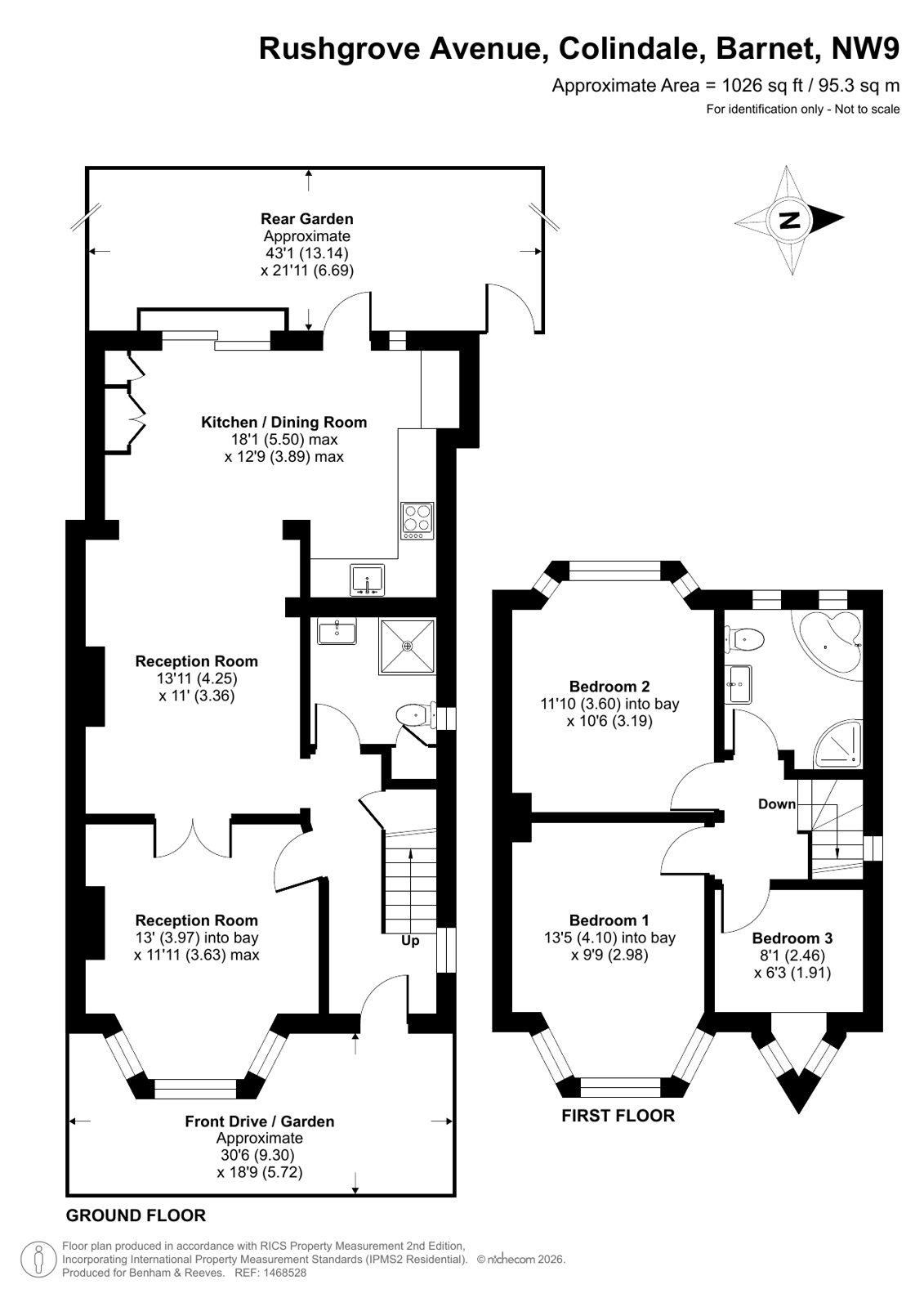 117, Rushgrove Avenue, Colindale floorplan