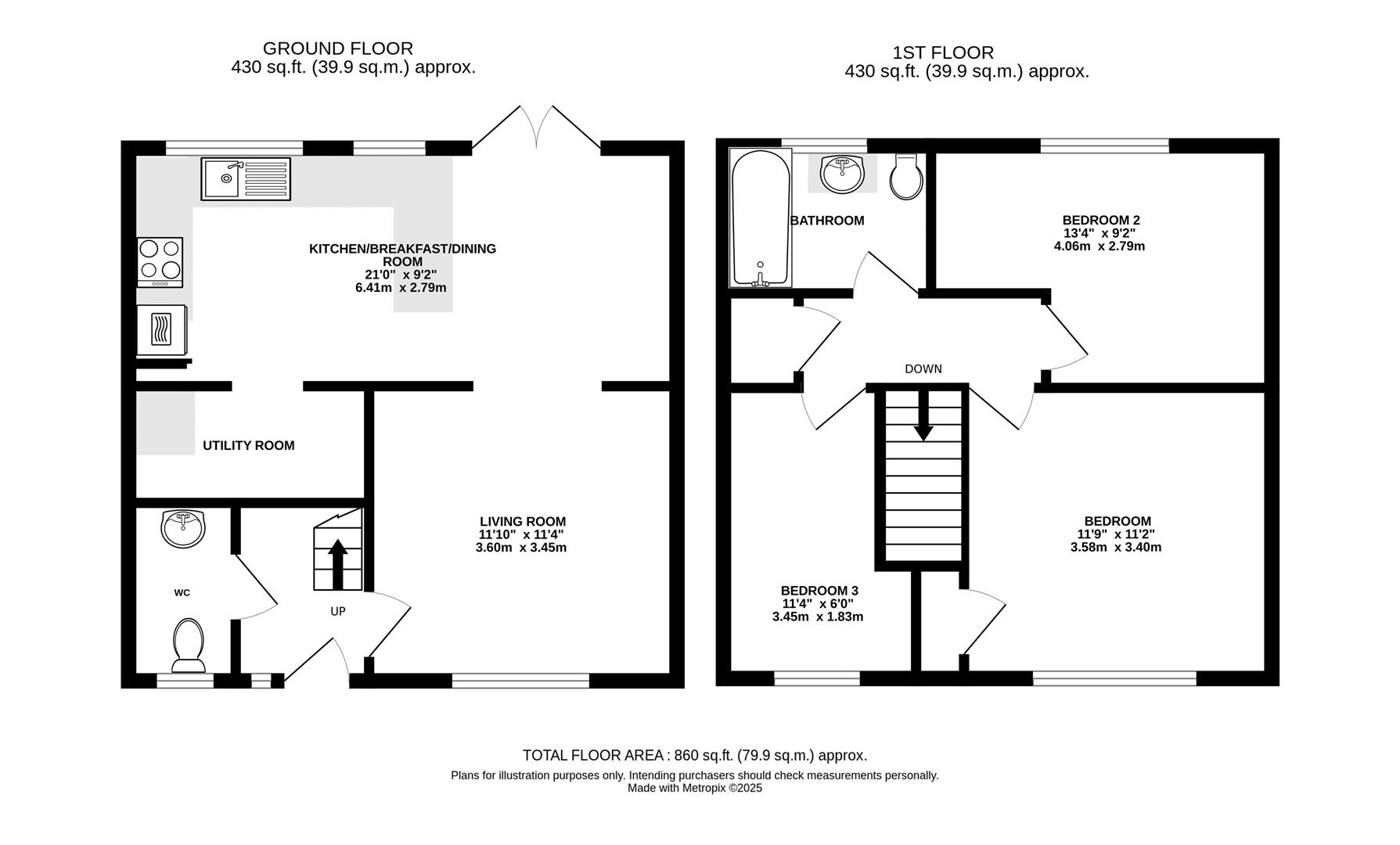 2, The Spinney, Burgess Hill floorplan
