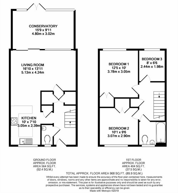 3 Bedrooms Terraced house for sale in Regalfield Close, Guildford, Surrey GU2