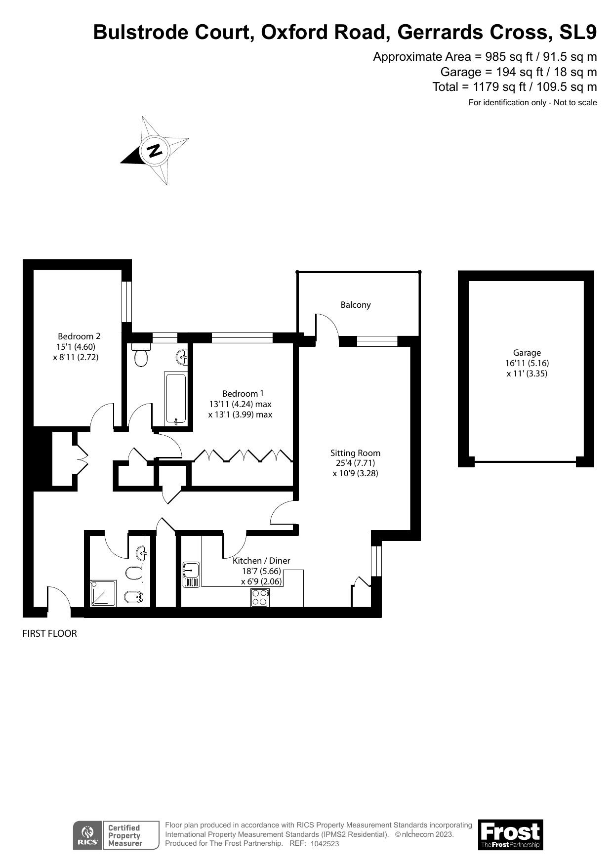 56, Bulstrode Court, Gerrards Cross floorplan