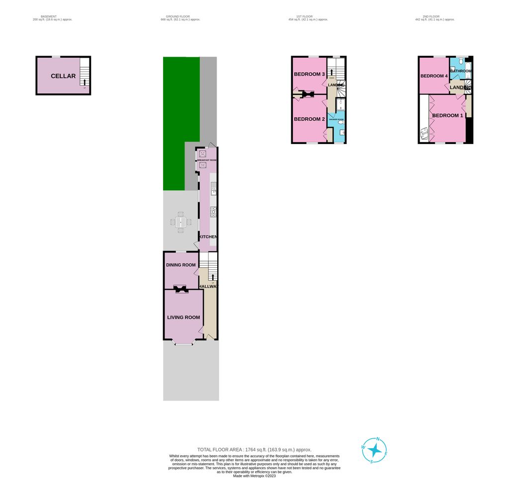 Barrowby Road, Grantham NG31, 4 bedroom terraced house for sale