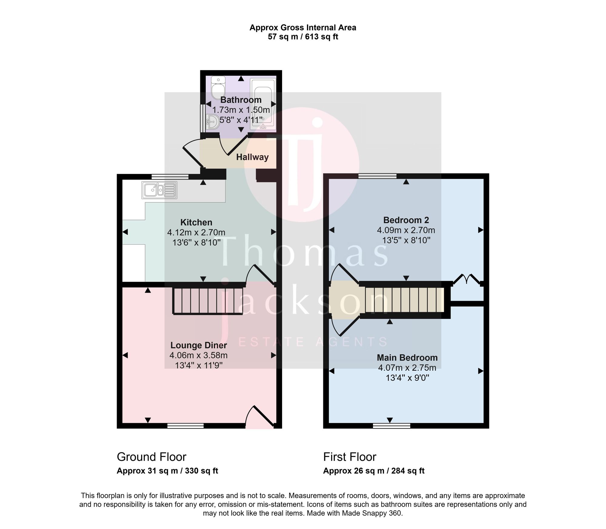 37 Milton Avenue, Margate floorplan