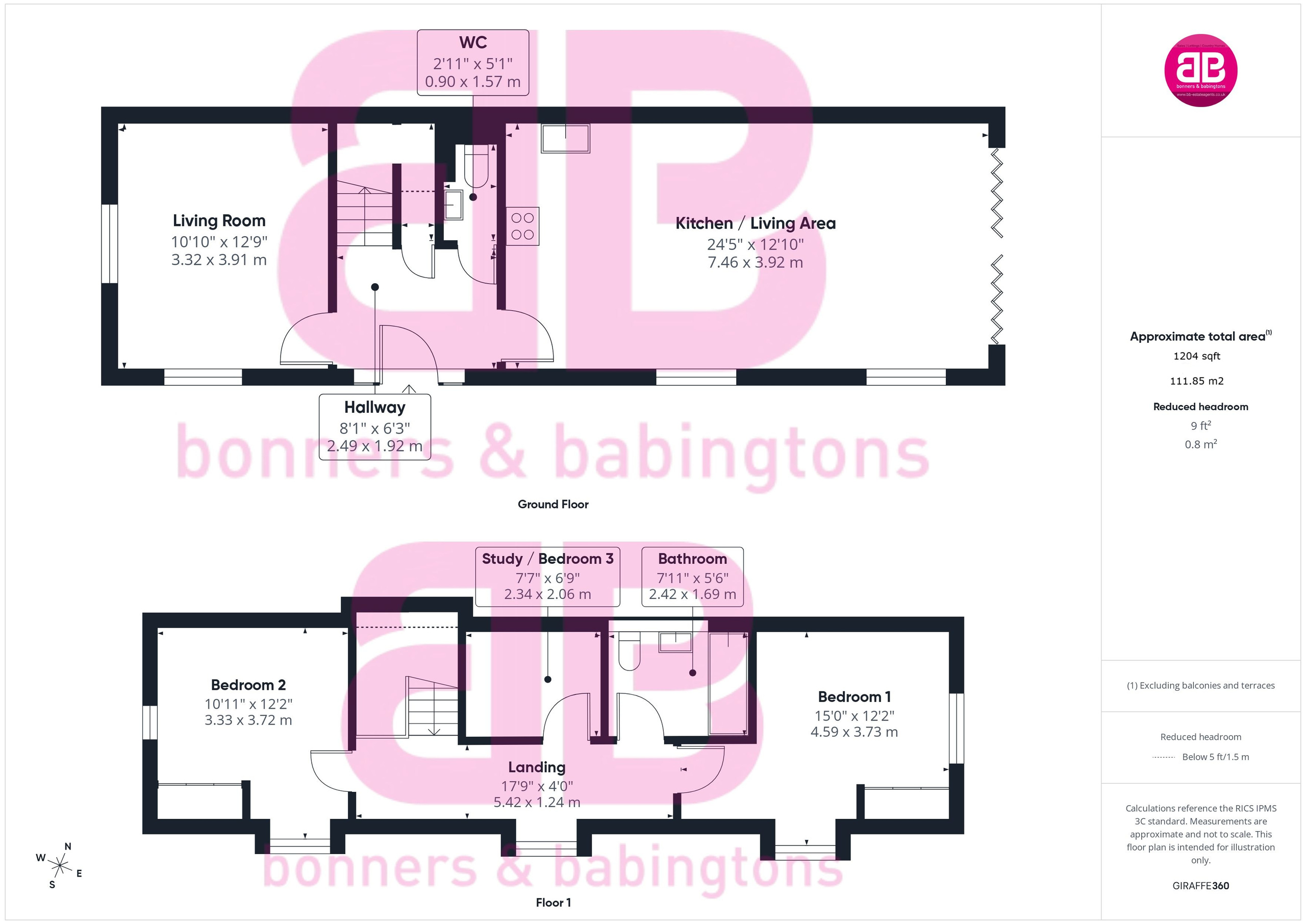 Primrose Lodge, 51D High Street, Princes Risborough floorplan