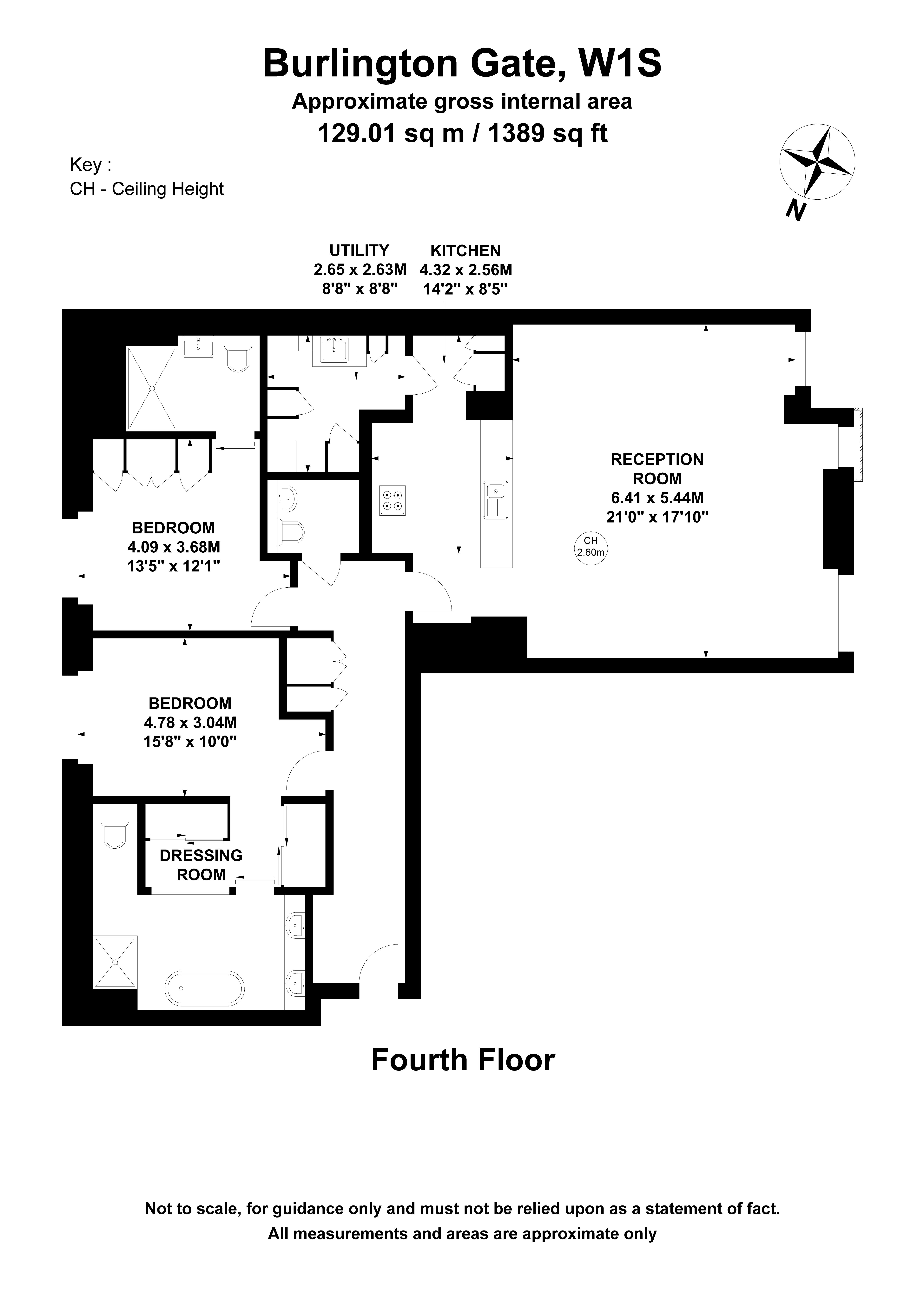 Cork Street, London floorplan