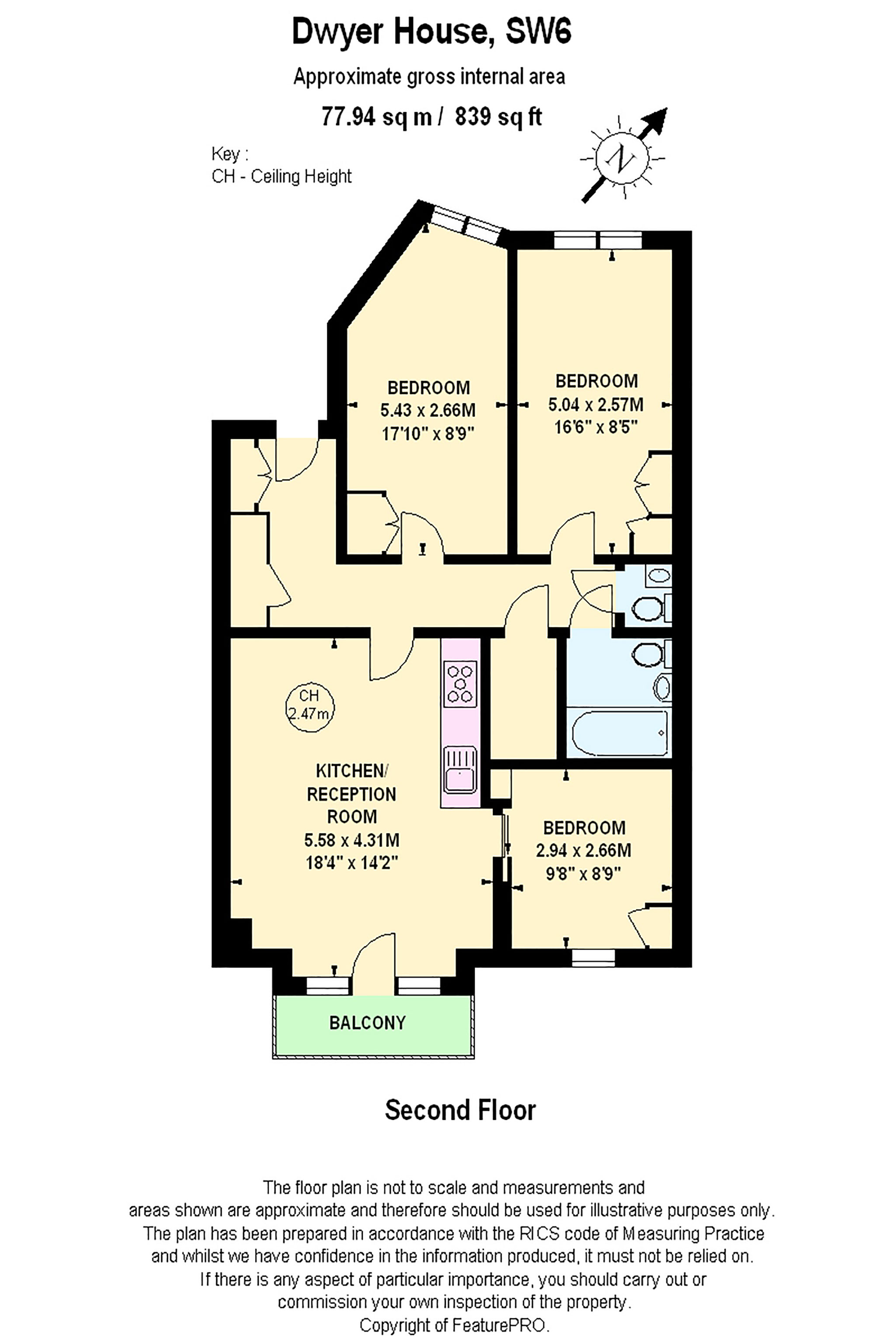 3 Bedrooms Flat for sale in Townmead Road, London SW6