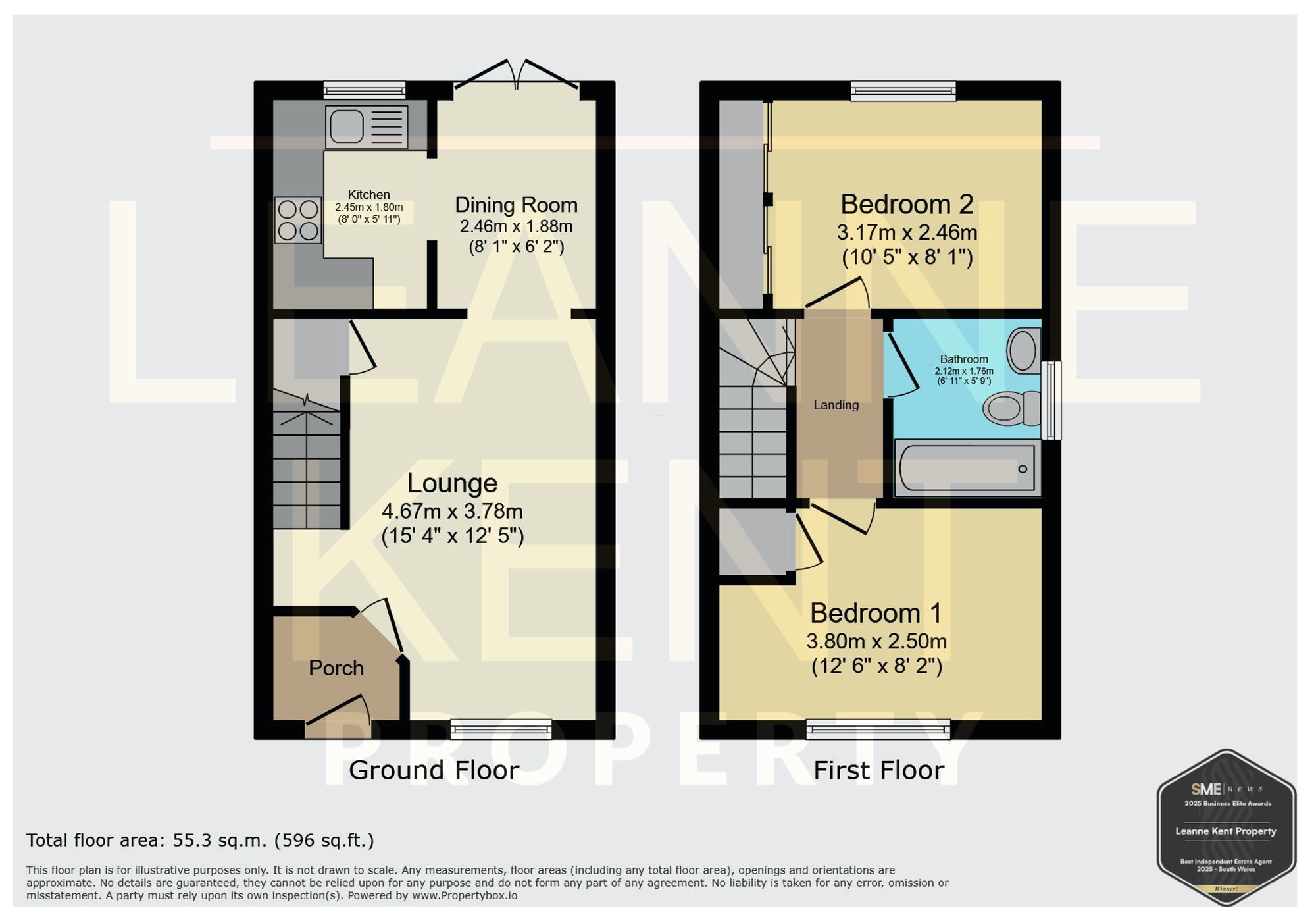 39 Clos Cwm Garw, Caerphilly floorplan