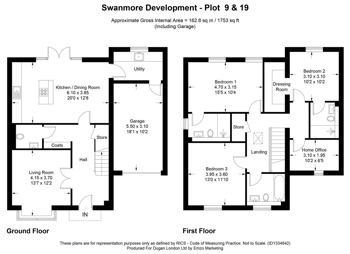 Plot 19, Belmont Farm, The Lakes, Swanmore floorplan