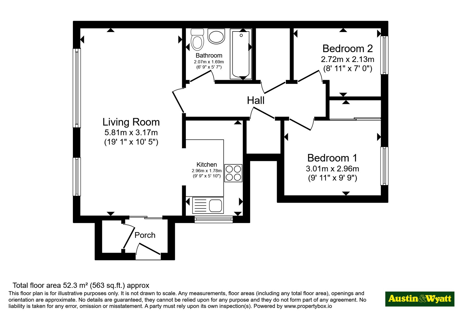41, Henbury View Road, Wimborne floorplan