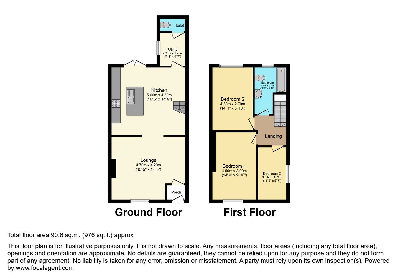 9, Henry Street South, Seaham floorplan
