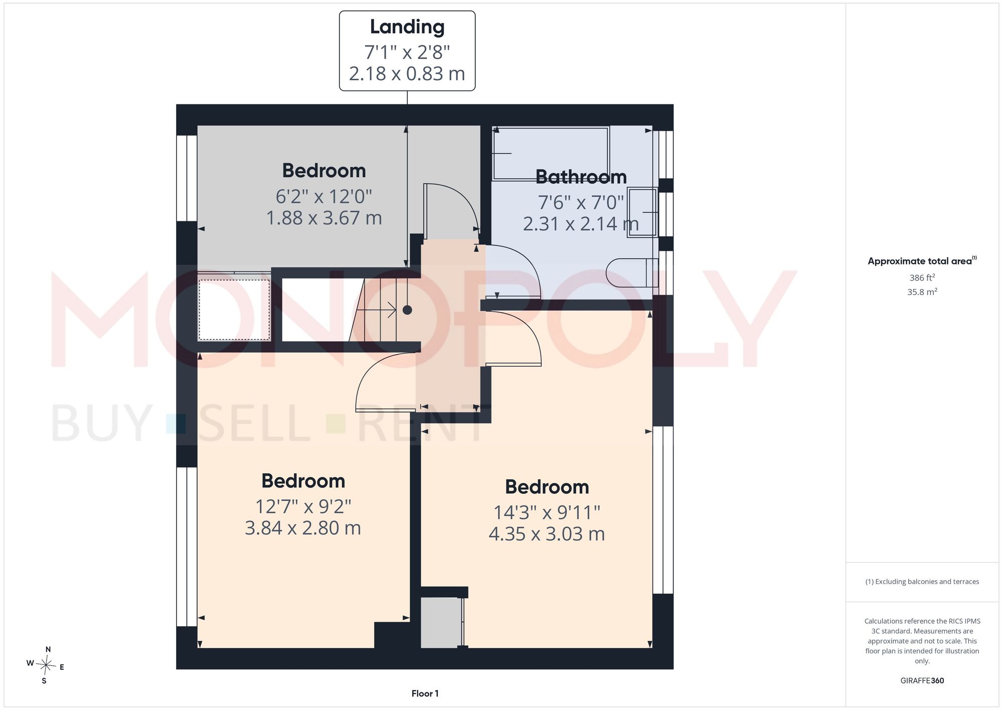 111 Cheshire View, Wrexham floorplan