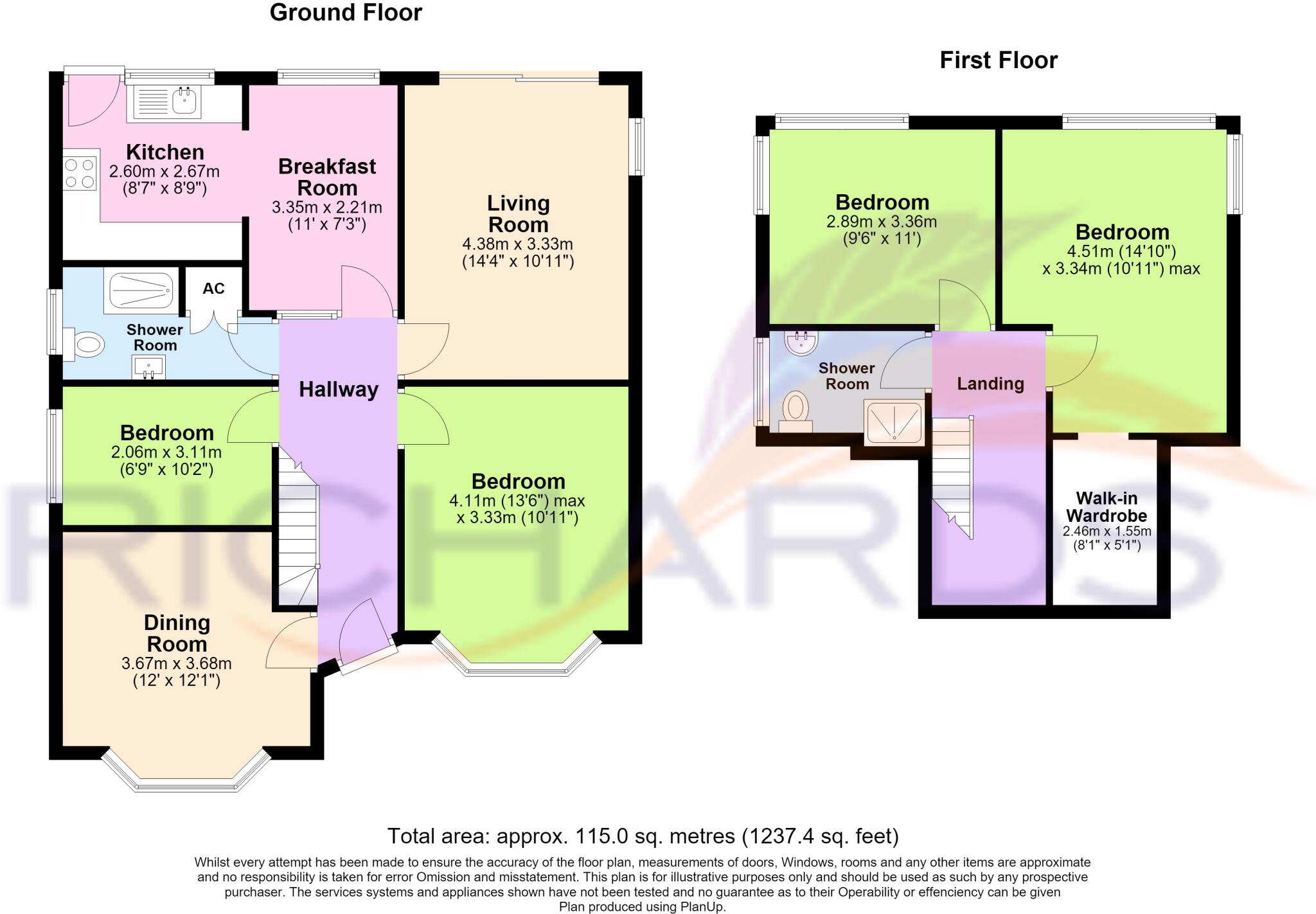 16, Hillcrest Road, Wimborne floorplan