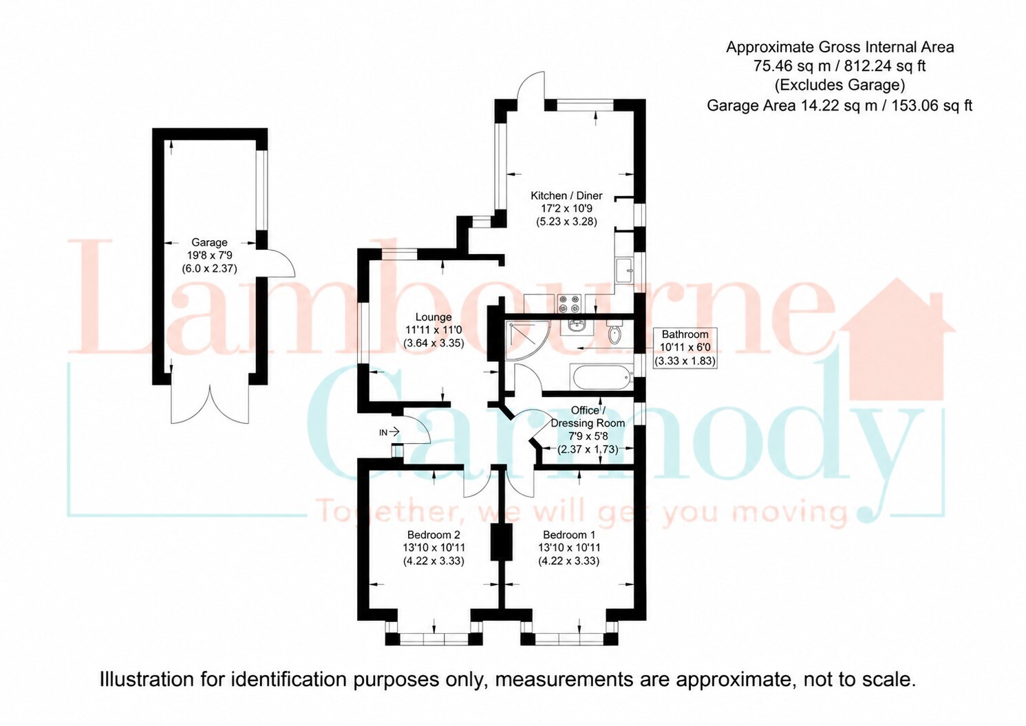 17, Iona Crescent, Cippenham floorplan