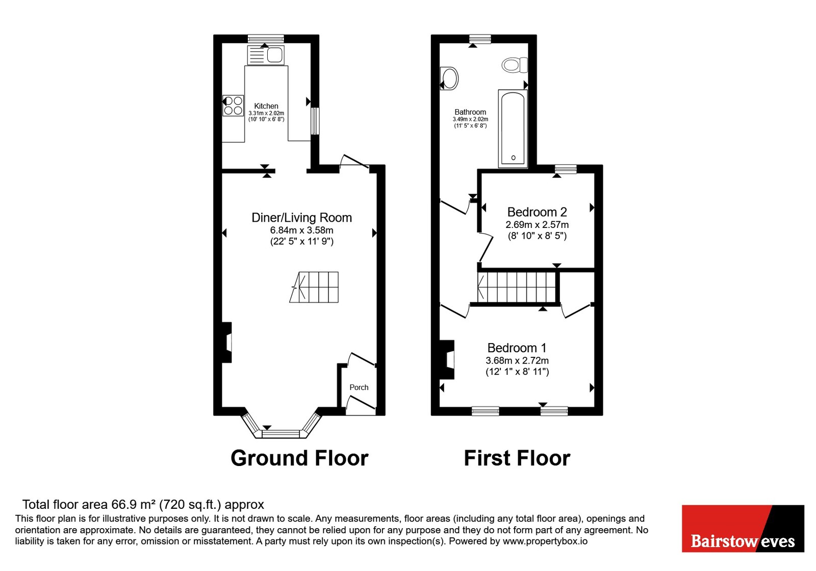 16, Elm Grove, Woodford Green floorplan