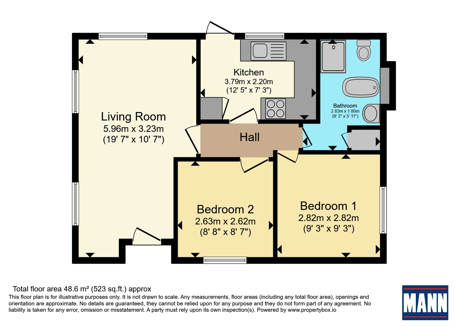 44, Longbeech Park, Charing floorplan