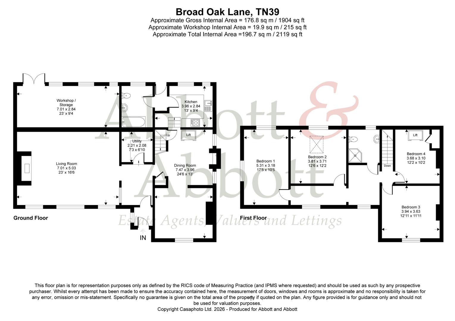 Broad Oak Farm House, Broad Oak Lane, Bexhill-on-Sea floorplan