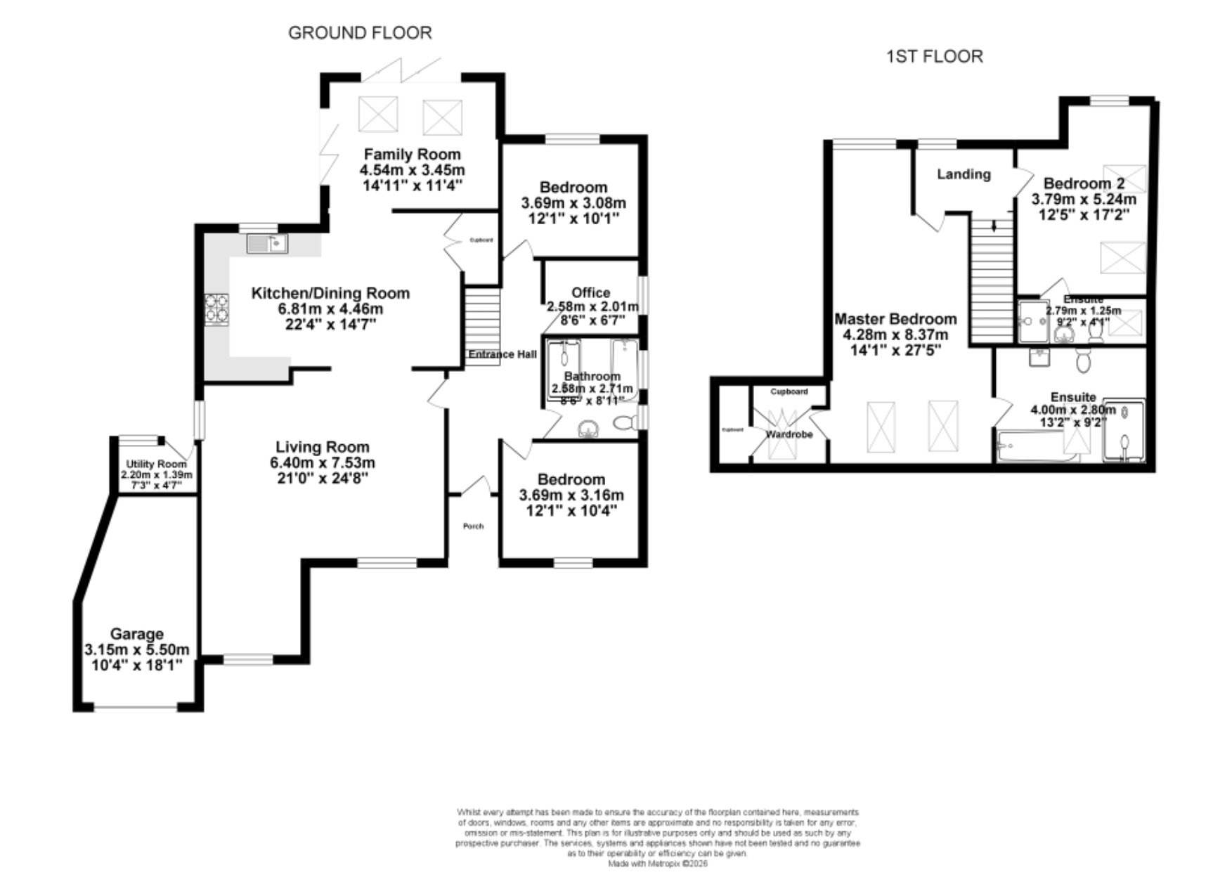 20 Riverwood Road, Bristol floorplan
