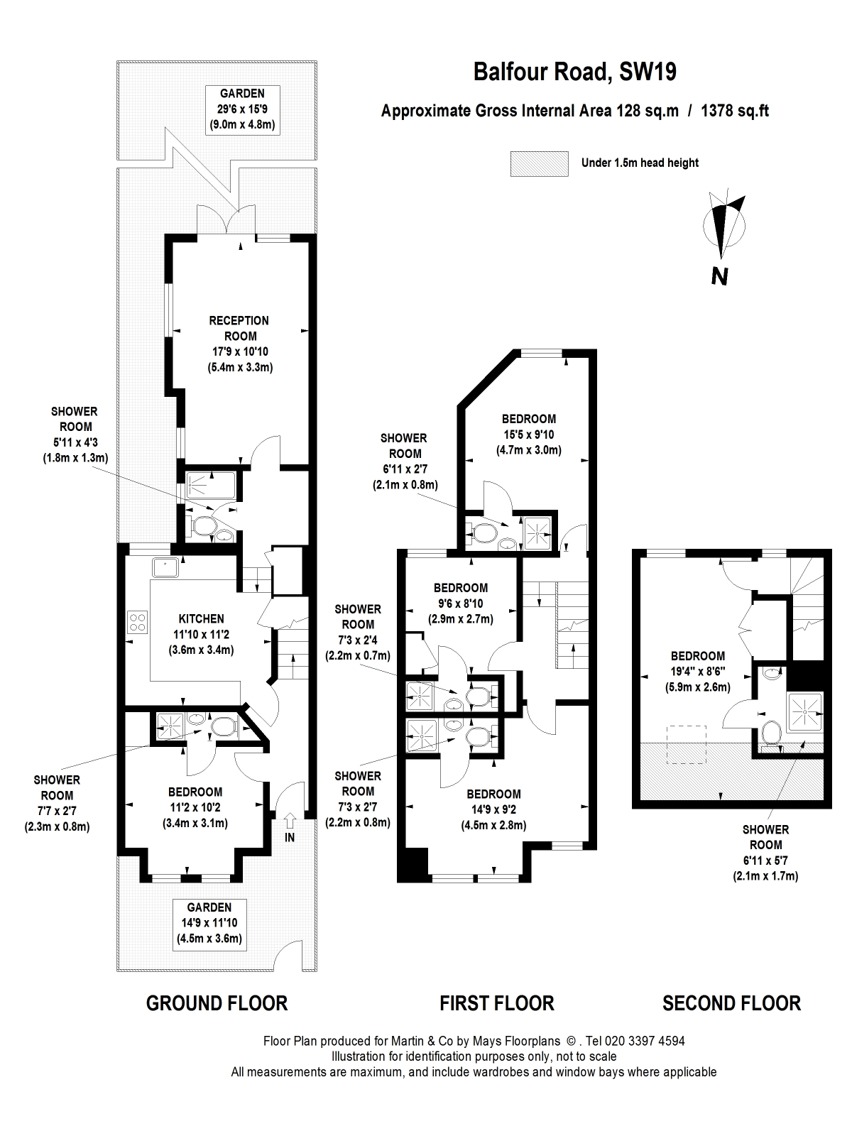 1 Bedrooms Terraced house to rent in Balfour Road, Wimbledon, London SW19
