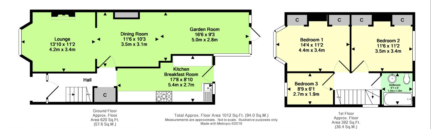 3 Bedrooms Semi-detached house for sale in Ashurst Road, Tadworth KT20